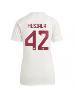 Billige Bayern Munich Jamal Musiala #42 Tredjedrakt Dame 2023-24 Kortermet